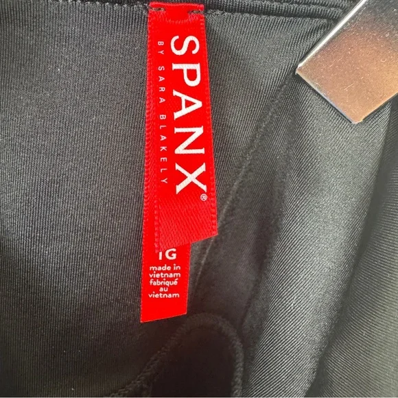 SPANX Faux Leather Moto High Waisted Leggings Slimming Pants Women's Size XL - Picture 13 of 16